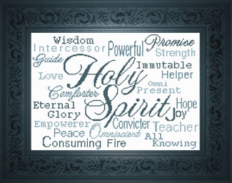 Holy Spirit Cross Stitch
